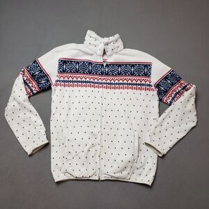 Fahrenheit Active Gear full zip Fleece Long Sleeve Knit Sweater Action Wear